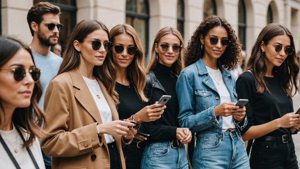 L'impact des réseaux sociaux sur les tendances de mode en 2024